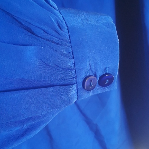 NWOT Sutton Studio 100% silk shirt - Picture 4 of 7